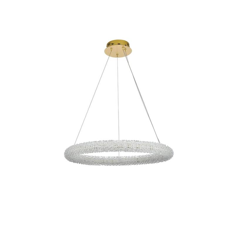 Indigo Home 26 inch Adjustable LED Chandelier
