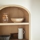 preview thumbnail 11 of 40, Middlebrook Designs 3 Shelf Open Arched Bookcase Cabinet
