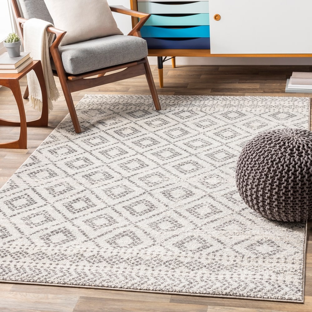 Livabliss Naima Bohemian Border Area Rug