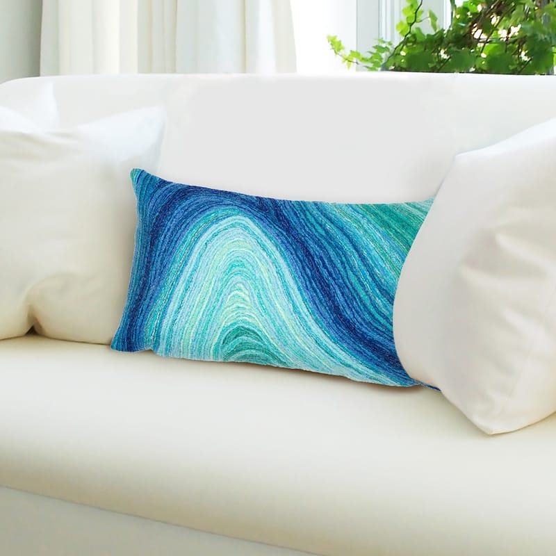 Liora Manne Visions III Ripples Indoor/Outdoor Pillow