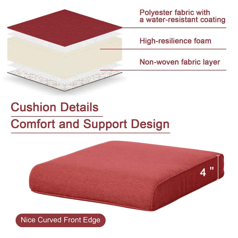 Outdoor Lounge Chair Replacement Cushion For Patio Chair - N/A