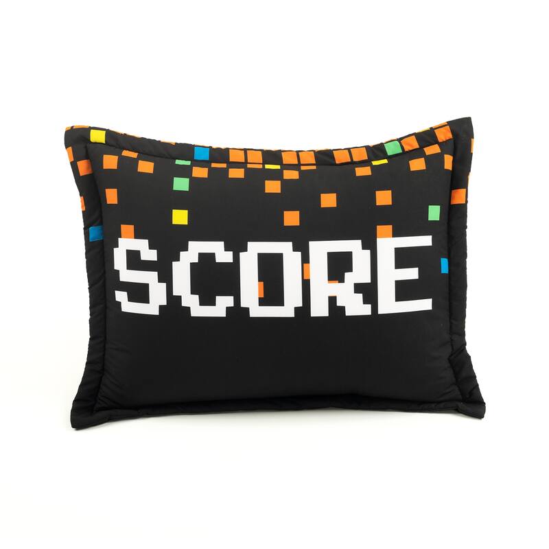 Lush Decor Video Games Reversible Oversized Comforter Set