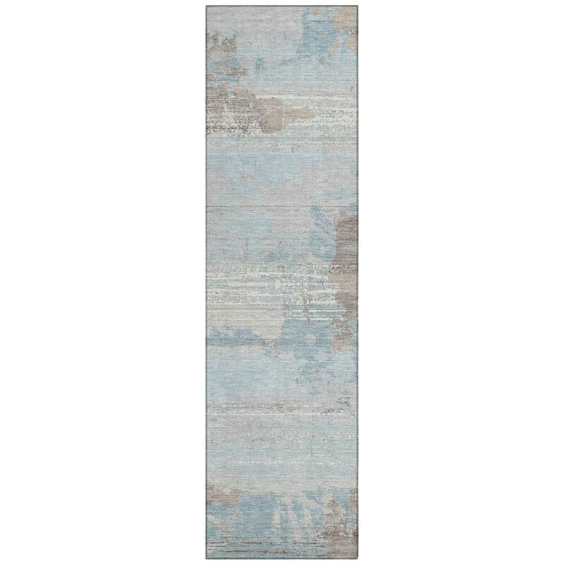 Machine Washable Indoor/ Outdoor Chic Veta Chantille Rug