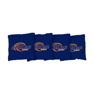 Pepperdine Waves Blue Cornhole Bags