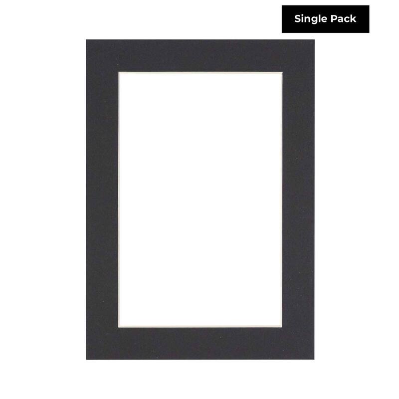 18x24 Mat for 22x28 Frame - Precut Mat Board Acid-Free Black 18x24 Photo Matte Made to Fit a 22x28 Picture Frame