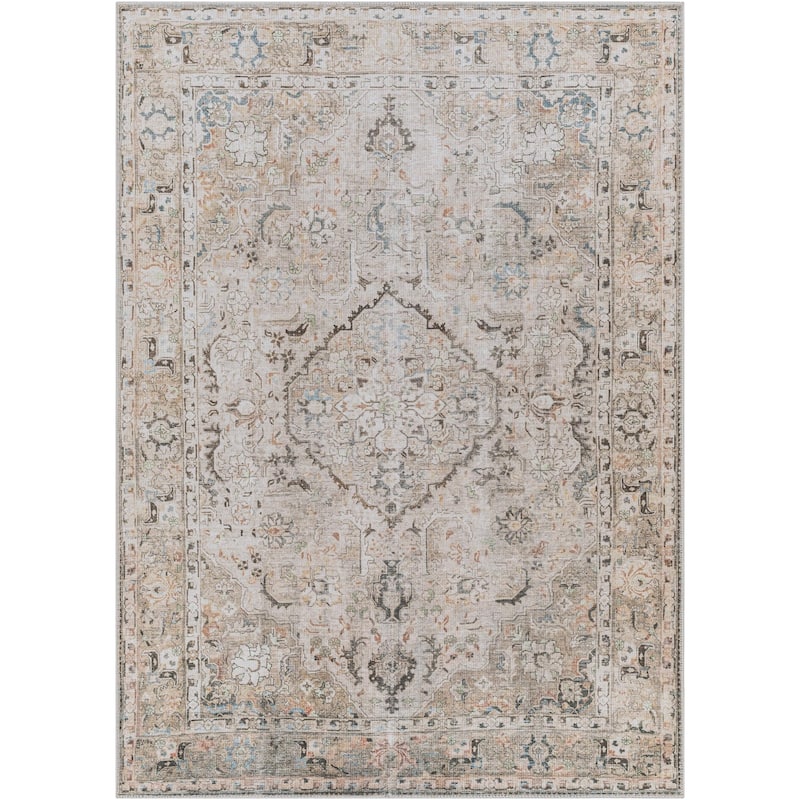 Livabliss Kemer Traditional Washable Area Rug