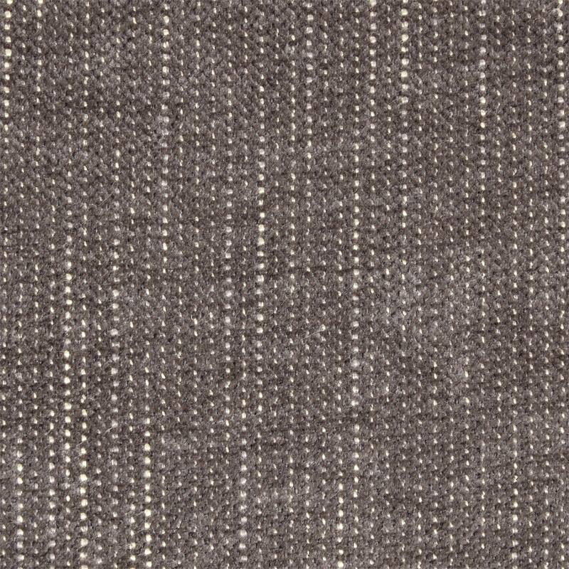 38.5" Gray Chenille Chair with Metal Legs and Throw Pillow
