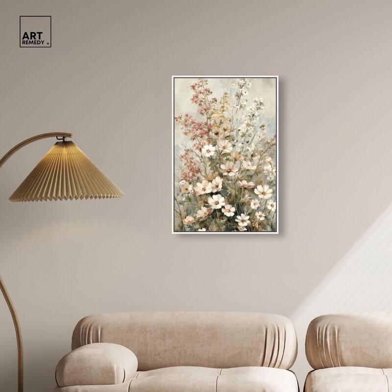 Heirloom Blossoms I Canvas by Art Remedy