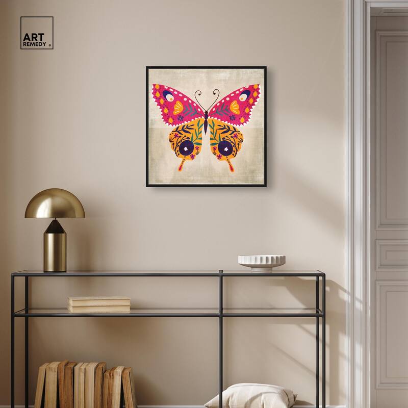 Butterfly Wings II Canvas by Art Remedy