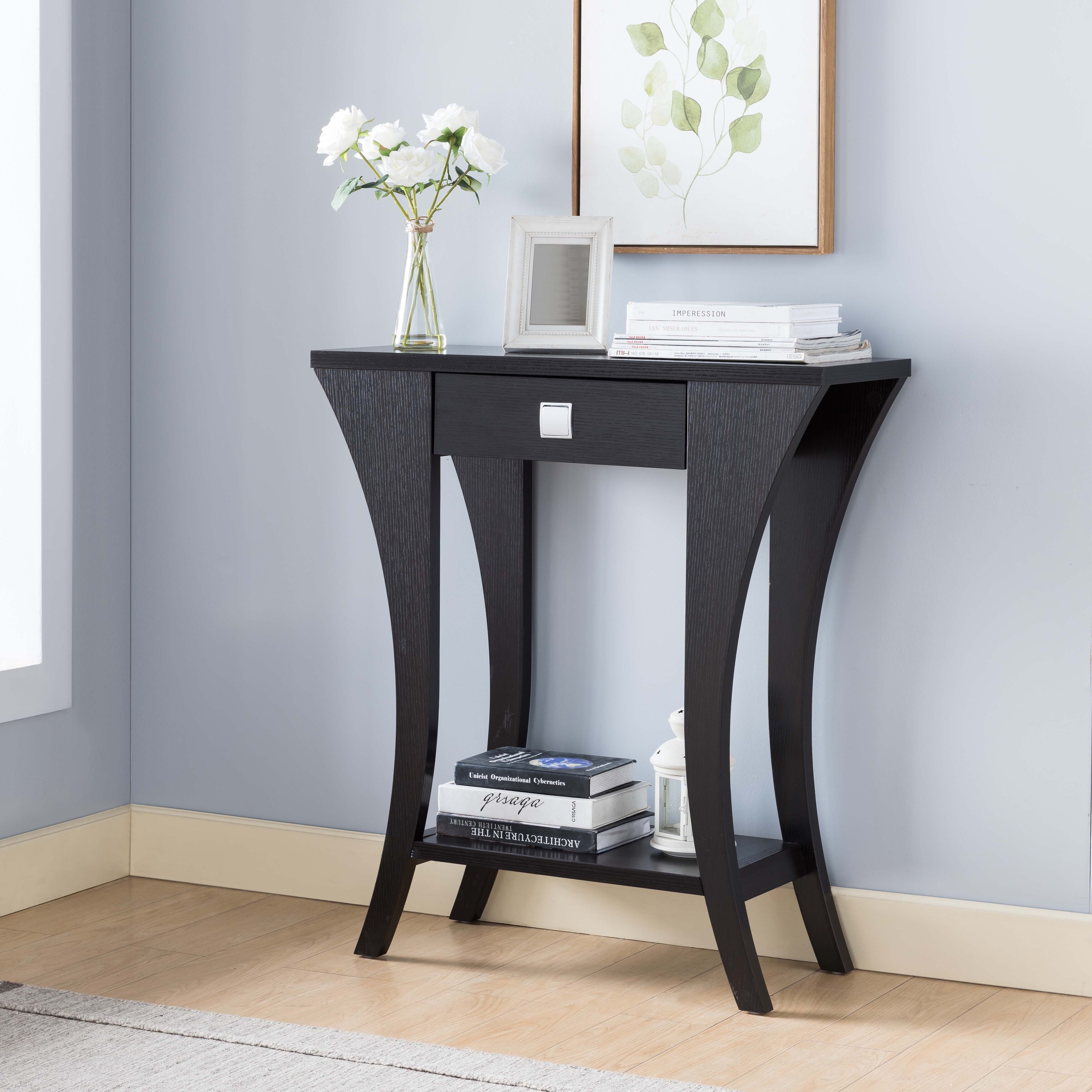 Elle Console Table - Grey