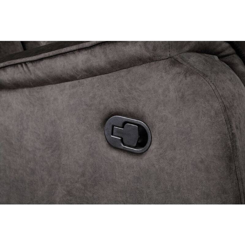 Upholstered Electric Power Reclining L-Shape Sectional Sofa