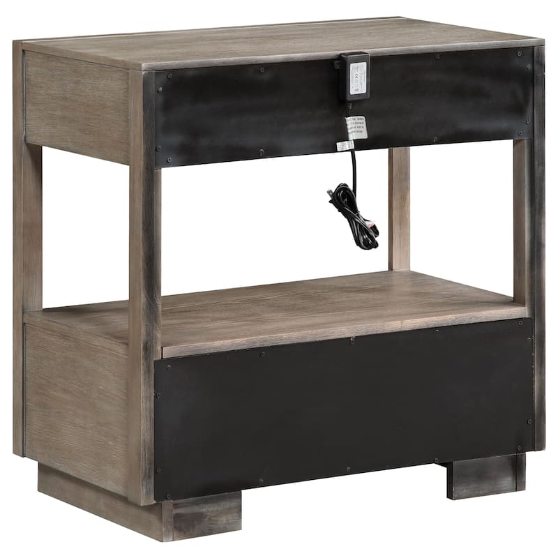 Durango 4-piece Bedroom Set Taupe Oak