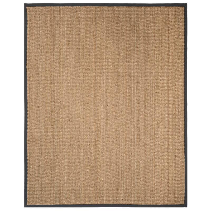 SAFAVIEH Natural Fiber Oceana Herringbone Seagrass Rug