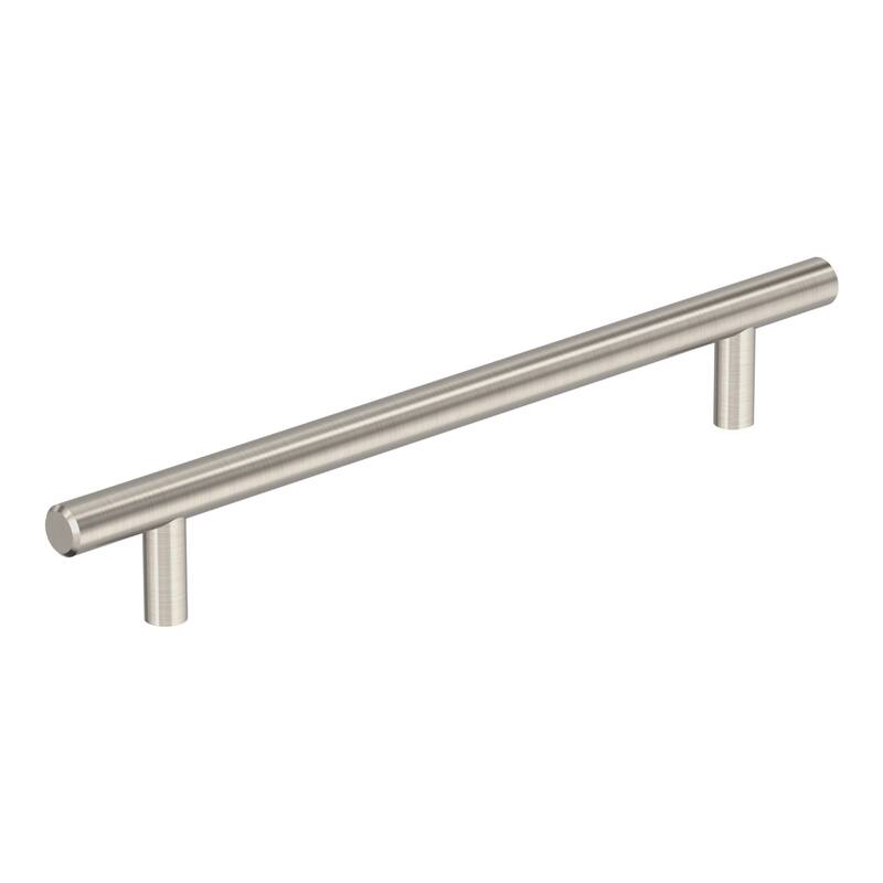 Miseno MCP3700 Springfield 7" Center to Center Bar Cabinet Pull - Sterling Nickel