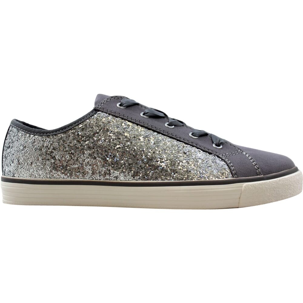 clarks sneakers silver