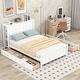 preview thumbnail 2 of 28, Full Storage Bed Frame with Headborad, Drawers, Storage Shelves