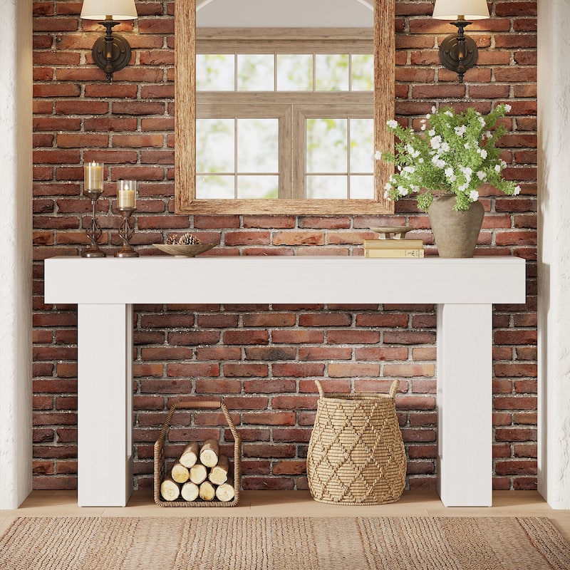 Wooden Console Table, Sofa Table for Behind Couch, Entryway, Hallway Living Room