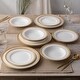 preview thumbnail 4 of 11, Noritake Odessa Set of 4 Dinner Plates, 10-1/2"