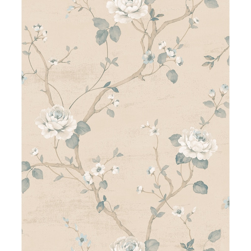 Galerie Wallcoverings Palazzo 2 Luisella Floral Vine Vinyl on Non-woven Matte Wallpaper Roll