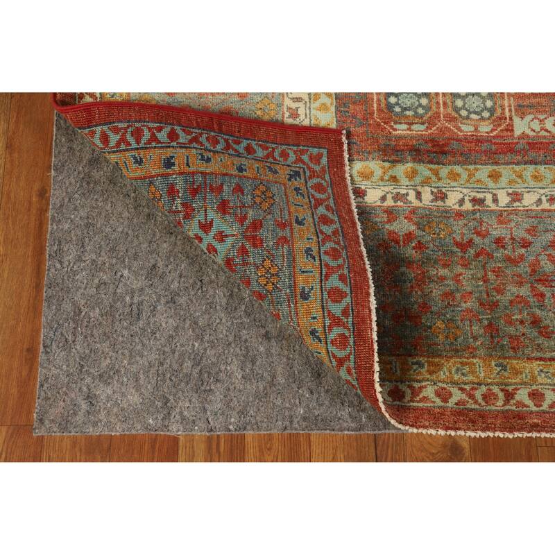 Hand Knotted Oriental 100% Wool Carpet Traditional Medallion Red Kazak Area Rug - 10' 0'' X 7' 0''