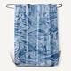 71 x 74-inch Melange Geometric Print Shower Curtain - Blue