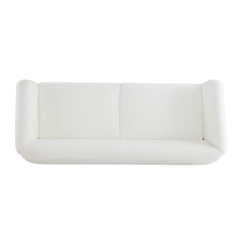Alma Upholstered Boucle 3-Seat Sofa by Christopher Knight Home