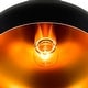 preview thumbnail 3 of 5, Dynamic 15 Inch 1 Light Down Pendant With Black Finish
