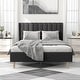 preview thumbnail 116 of 145, Alazyhome Upholstered Platform Bed Frame