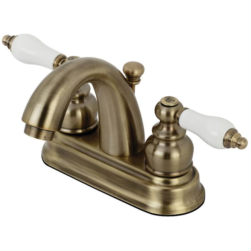 Kingston Brass Restoration 1.2 GPM Centerset Bathroom Faucet with