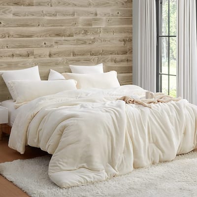 Git Cozy - Coma Inducer® Oversized Comforter Set - Taupe White