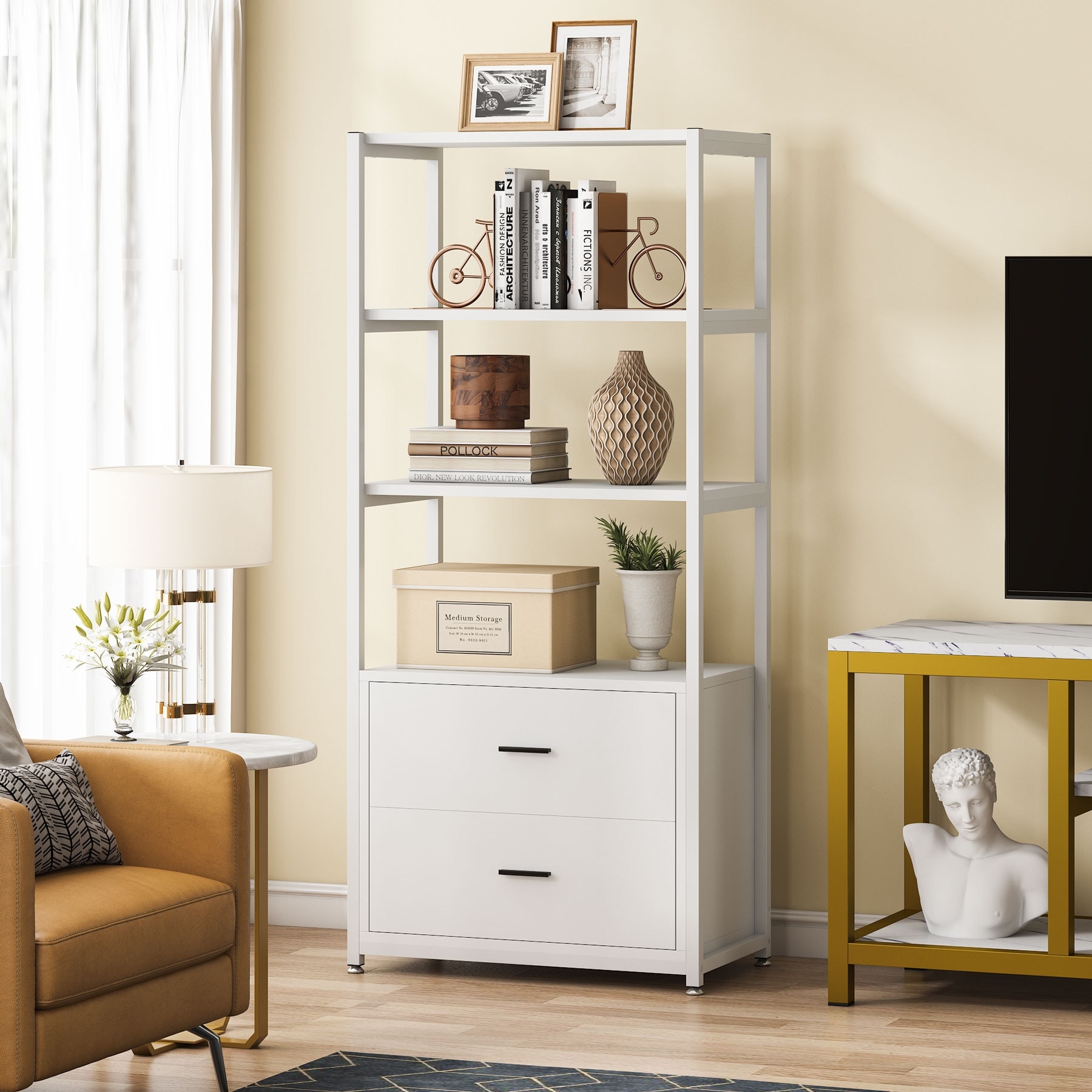 Office bookcase clearance with drawers
