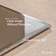 preview thumbnail 3 of 5, Eviva Sax 42" x 30" Rectangular Chrome Metal Framed Mirror