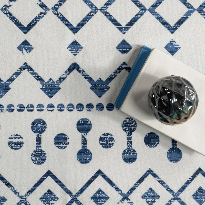 Nuloom Moroccan Blythe SpinClean Machine Washable Area Rug