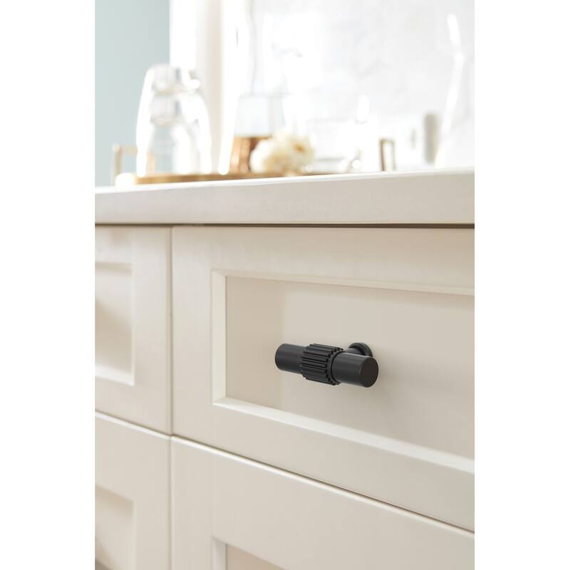 Amerock BP37801 Farewind 5/8" Fluted Bar Cabinet Knob