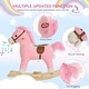 preview thumbnail 4 of 12, Interactive Baby Rocking Horse with Moving Mouth, Wagging Tail, and Sound Effects for Kids Ages 3-6