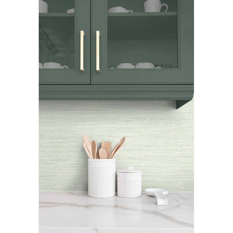 DuPont Tedlar Edmond Faux Sisal High Performance Vinyl Unpasted Wallpaper