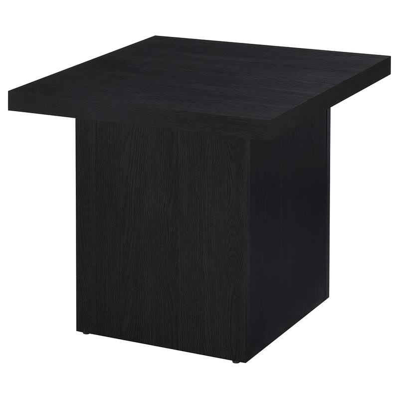 Exeter Black Square End Table