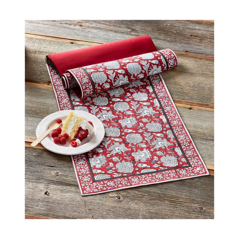 Janis Black Print Cloth Napkins Set of 4 Multicolor Cotton Kitchen Textiles 20x20 Machine Wash Summer Decor - 20 x 20