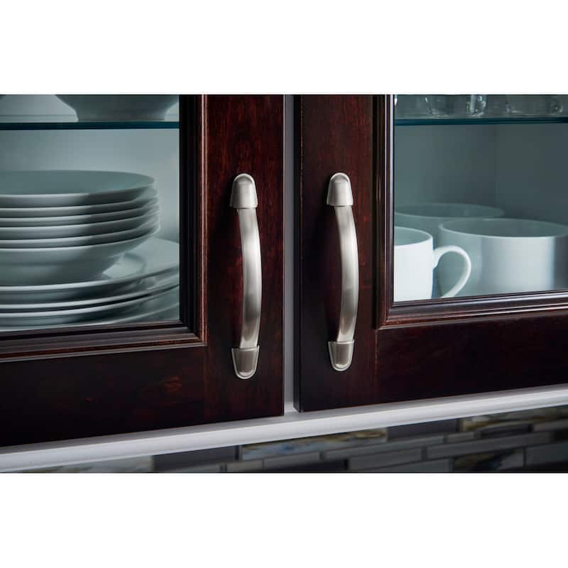 Top Knobs Buckle 5-1/16 Inch Center to Center Handle Cabinet Pull from