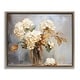 preview thumbnail 10 of 26, Stupell Aged With Grace Hydrangeas Framed Floater Canvas Wall Art Design By LSR Creative Studio 21 x 17 - Brown