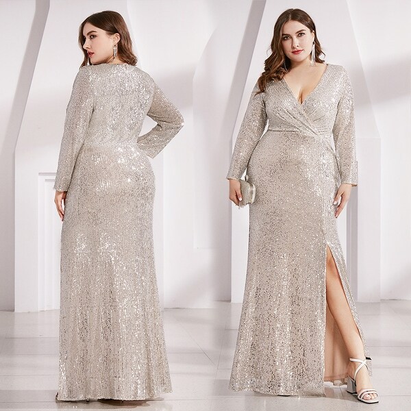 overstock plus size evening dresses