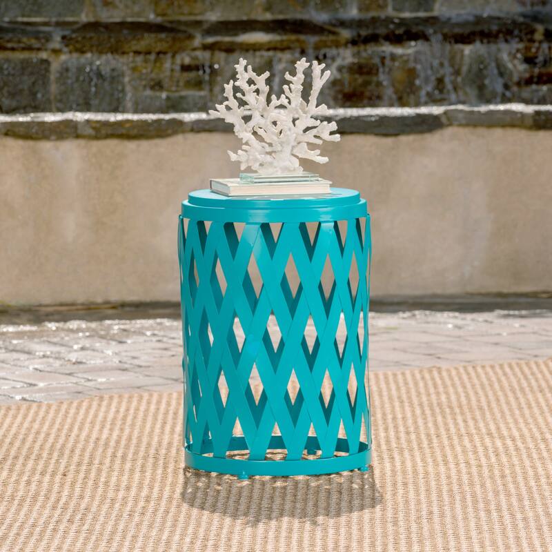 Vibrant Patio Side Table