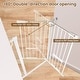 preview thumbnail 6 of 14, BalanceFrom Safety Gate with Pet Door 36-Inch Tall, Fits 29.1 - 33.8 Inch for Doorways and Stairways - 36-Inch Tall
