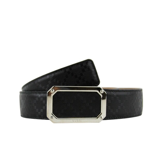 white and silver gucci belt
