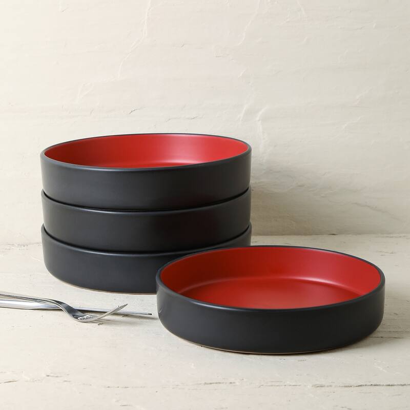 Stone Lain Stoneware Pasta Bowls Set