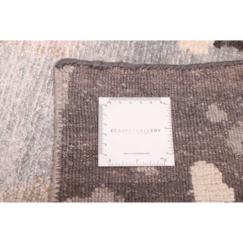 ECARPETGALLERY Hand-knotted Legacy Grey Silk Rug - 5'8 x 7'11