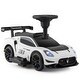 preview thumbnail 1 of 16, Gymax Electric Kids Ride on Push Car Maserati Licensed Foot to Floor White