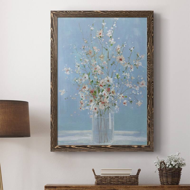 Cherry Blossom Arrangement-Premium Framed Canvas - Ready to Hang