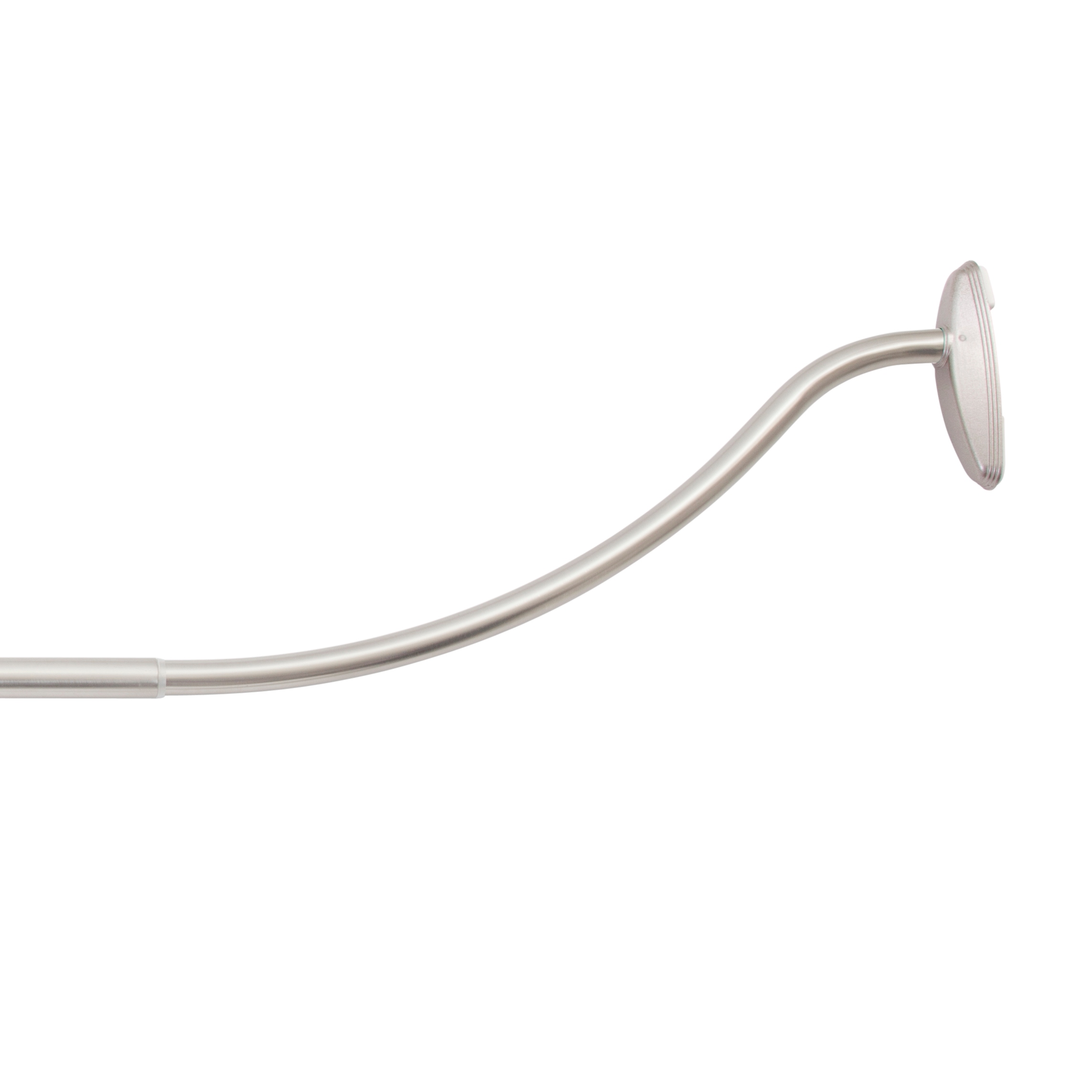 Curved tension shower rod deals