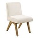 preview thumbnail 4 of 6, Uttermost Blakely White Armless Dining Chair